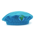 BERET PLANETA ZIEMIA POLAR NIEBIESKI