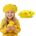 BERET CYTRYNA POLAR ŻÓŁTY