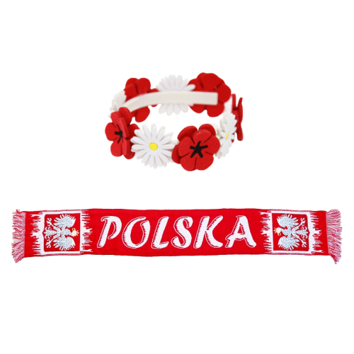 ZESTAW NARODOWY BIAŁO-CZERWONY 2el