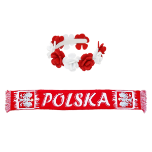 ZESTAW NARODOWY BIAŁO-CZERWONY 2el
