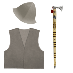 ZESTAW PASTUSZEK SZARY 116-140 3el