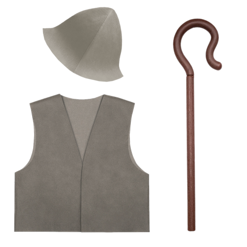 ZESTAW PASTUSZEK SZARY 98-110 3el