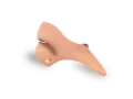 ZESTAW CZAROWNICA PELERYNA CZARNY 132cm 3el