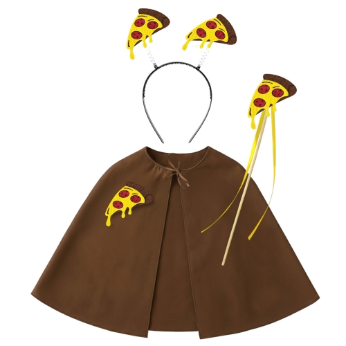 ZESTAW PIZZA BRĄZOWY 116-140 4el