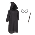ZESTAW MAGIK CZARNY 116-128 3el