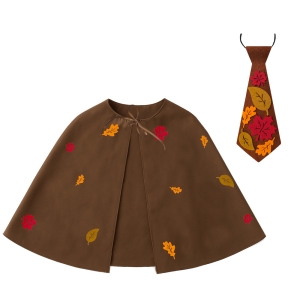 ZESTAW JESIEŃ BRĄZOWY M/L 3el