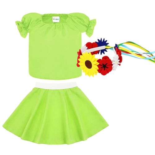 ZESTAW WIOSNA ZIELONY 98-110 3el