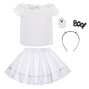 ZESTAW DUCH BOO BIAŁY 98-110 3el