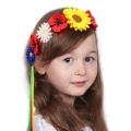 ZESTAW WIOSNA ZIELONY PELERYNA 90cm 4el