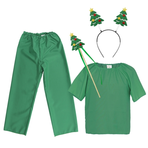ZESTAW CHOINKA ZIELONY 116-128 4el
