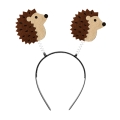 ZESTAW JEŻYK BRĄZOWY 116-128 3el