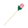 ZESTAW TULIPAN ZIELONY 116-128 5el