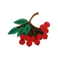 ZESTAW JARZĘBINA CZERWONY 116-128 4el