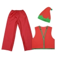 ZESTAW ELF CZERWONY 98-110 3el