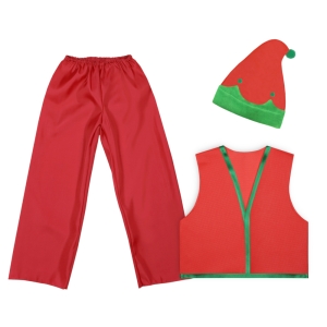 ZESTAW ELF CZERWONY 98-110 3el