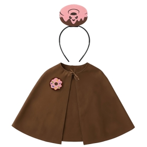 ZESTAW DONUT PĄCZEK BRĄZOWO-RÓŻOWY 98-110 4el