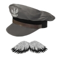 ZESTAW PIŁSUDSKI SZARY 2el
