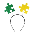 ZESTAW PUZZELKI ŻÓŁTO-ZIELONY 98-110 3el