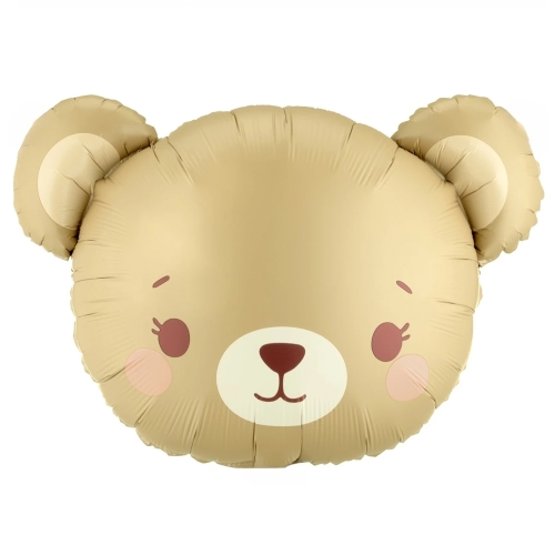 BALON PARTY DECO MIŚ BEŻOWY 28" 73cm