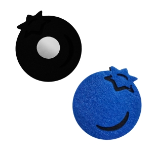 MAGNES JAGÓDKA FILCOWY NIEBIESKI