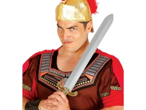 MIECZ SREBRNY RĘKOJEŚĆ ZŁOTA 60cm