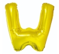 BALON LITERA W ZŁOTY 34'' 86cm