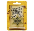 GWIAZDA SZERYFA ZŁOTA GRAWER