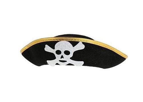 KAPELUSZ PIRATA MAŁY ZŁOTY