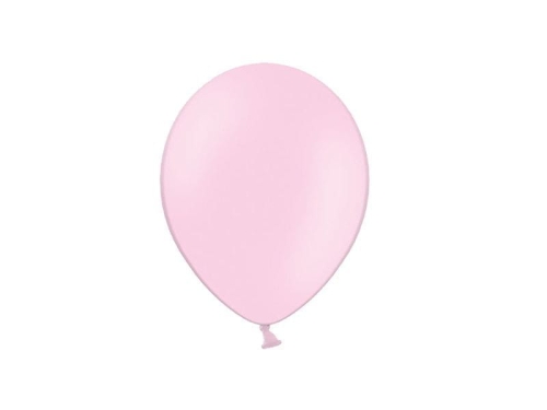 BALON JASNY RÓŻ PASTEL 12cm 1szt