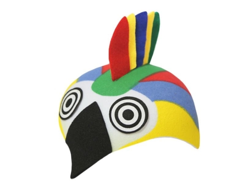 CZAPKA PAPUGA KOLOROWA