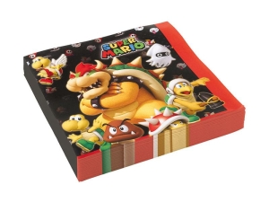 SERWETKI SUPER MARIO 20 szt.