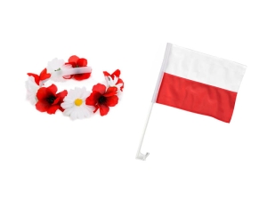 ZESTAW NARODOWY BIAŁO-CZERWONY 2el