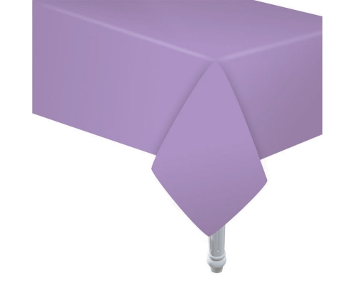 OBRUS PAPIEROWY FIOLETOWY 132x183cm