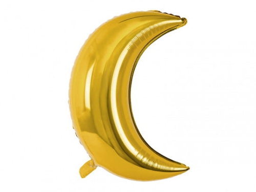 BALON KSIĘŻYC ZŁOTY 24'' 60cm