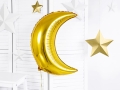 BALON KSIĘŻYC ZŁOTY 24'' 60cm